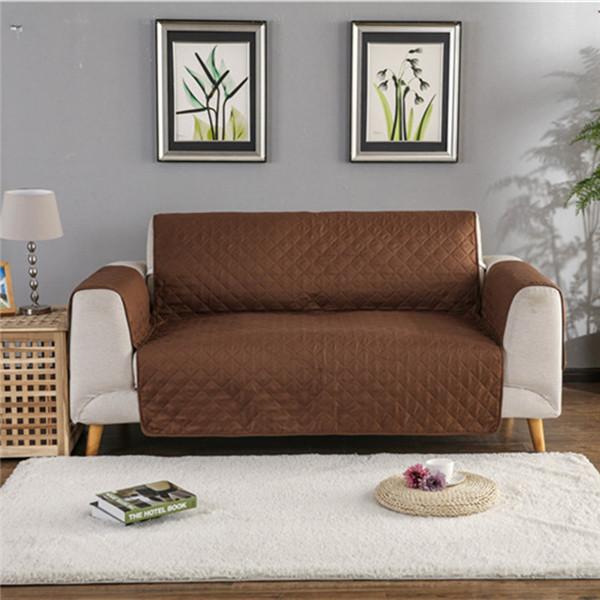 Сплошной цвет, чехол для диванной подушки, съемный детский коврик для домашних животных, защита для кресла, мебели, моющиеся чехлы для диванов, чехлы