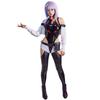 Miccostumes Beautiful Girl Cosplay Costume Leotard Jacket and Suit Set Women's (S)