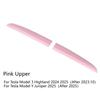 Instrument Panel Decorative Protection Strip for Tesla Model Y Juniper Model 3 Highland ABS Odorless Anti-Scratch Wear-Resistant
