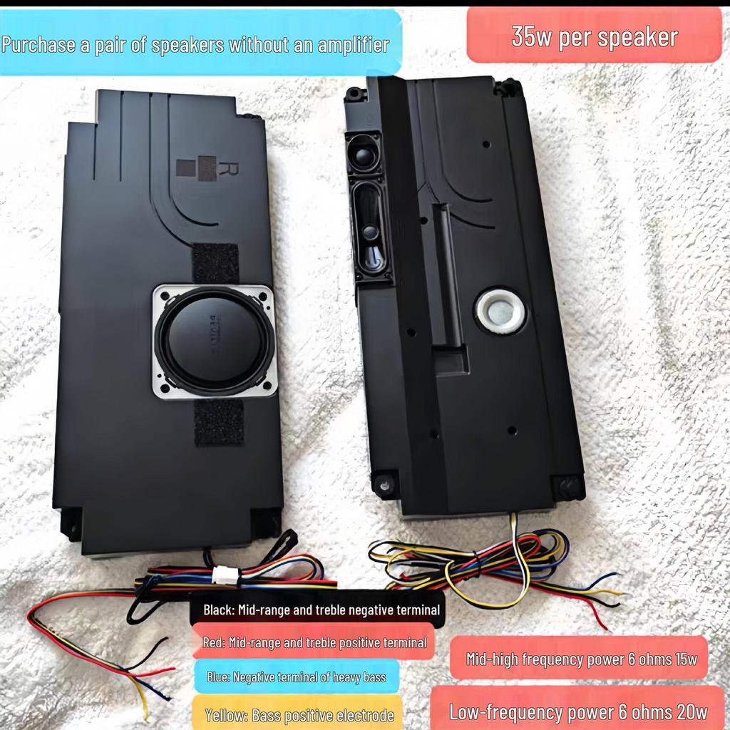 Devialet 2.1 Трехполосный DIY Настольный Динамик с Глубоким Басом