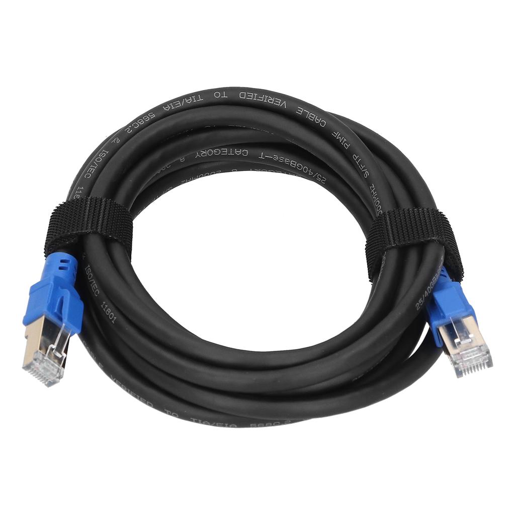 Кабель Ethernet Cat8 40 Гбит/с 2000 МГц, позолоченные разъемы RJ45, LAN-провода для хабов, маршрутизаторов, сетевых адаптеров