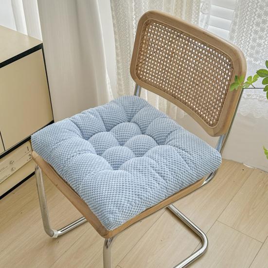 Square Seat Cushion Ultra Soft Warm Floor Cushion Thicken Dining Room Chair Pads for Kitchen Dining Office Chairs Tatami