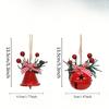 4/8pcs Christmas Bells In Different Styles,Jingle Bells,Multifunctional Christmas Tree Ornaments,Exquisite Christmas Decorations