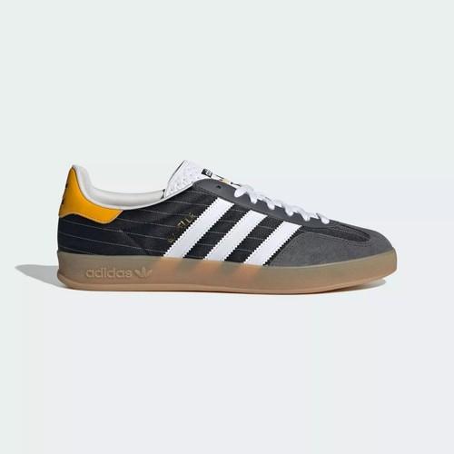 Adidas Оригинальные Gazelle Indoor Основной черный белый IF9642 Мужской размер