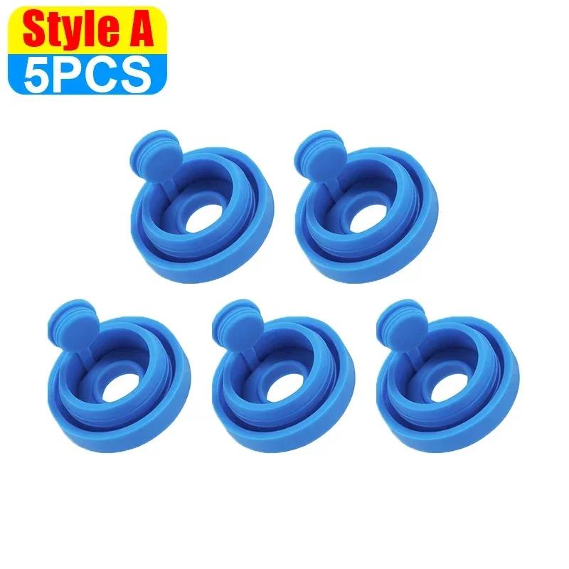 Силиконовые крышки для кувшинов с водой, сменные крышки для кувшинов, крышки для ведер с питьевой водой, герметизирующие крышки, защищающие от брызг, крышки для бутылок с водой в бочках