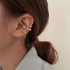 Ear Hole Chain Zinc Zinc Alloy Rhinestone  Hoop Earrings Cartilage Stud Ear Bone Clip Earring Ear Clip