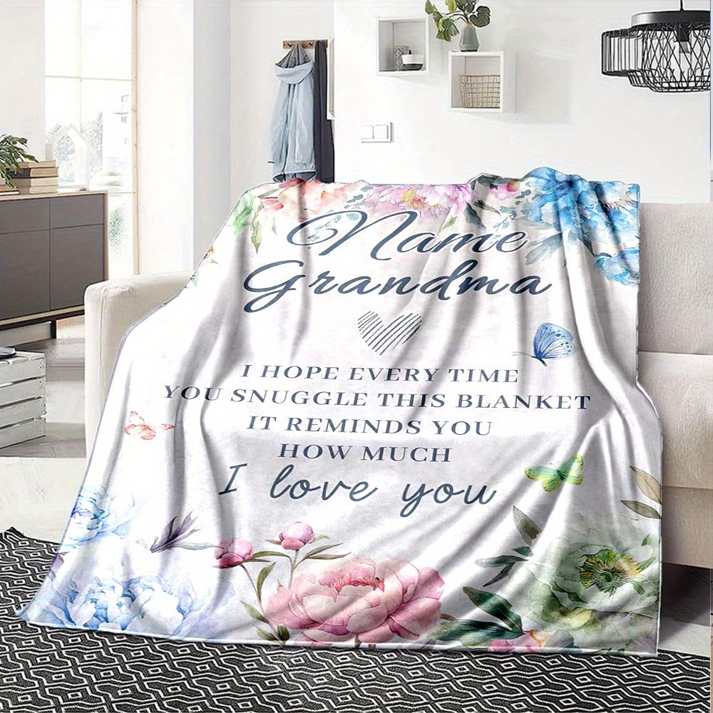 Home Grandma Blanket Fashion Used For Home Gift Blanket Used For Chair Office Sofa Bed Camping Soft And Warm Giving Friends And Relatives Birthday
