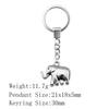Christmas Decorations Woman Keychain Elephant And Horse Keychains Items Men Chains