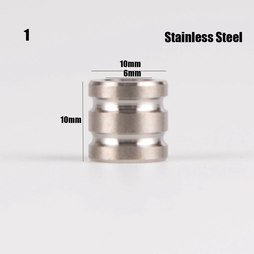 Alloy/Stainless Steel Camping EDC Gadgets TC4 Knife Beads Paracord Rope Pendant Ropes Lanyard