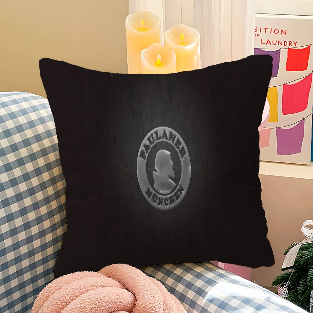 German Beer PPaulaner Cushion Cover Decorative Pillow Sofa Home Decor case pillow cases