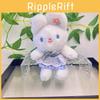 Plush Charming Rabbit Keychain Lovely Bunny Bag Pendant Cute Soft Toy For Ages All