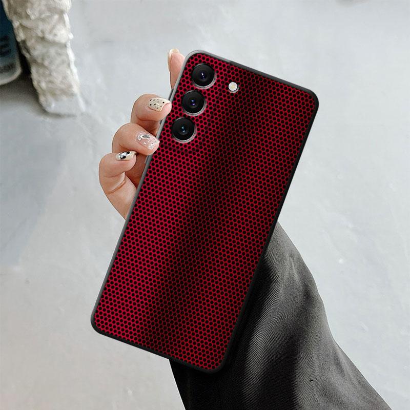 Роскошный корпус из углеродного волокна с текстурой телефона для Samsung Galaxy S23 S22 S21 S20 Fe Ultra S10 S9 S8 Plus Note 20ultra 10plus Чехол