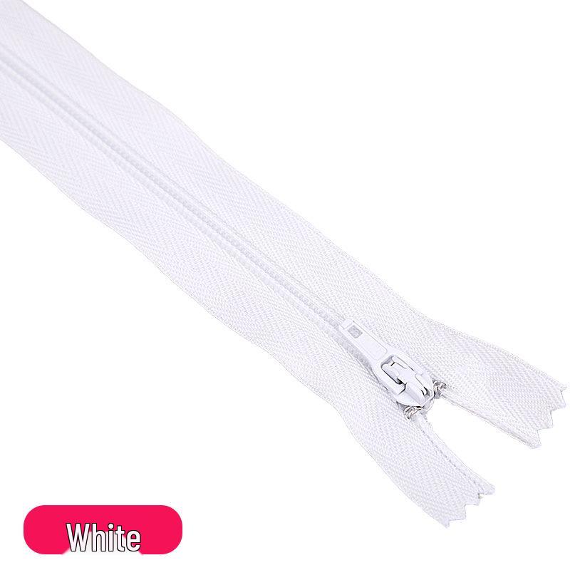 Three Force Short 20CM Nylon Zipper for Dress Pants - Colored Closed-End Fly Zipper Fabric Accessory