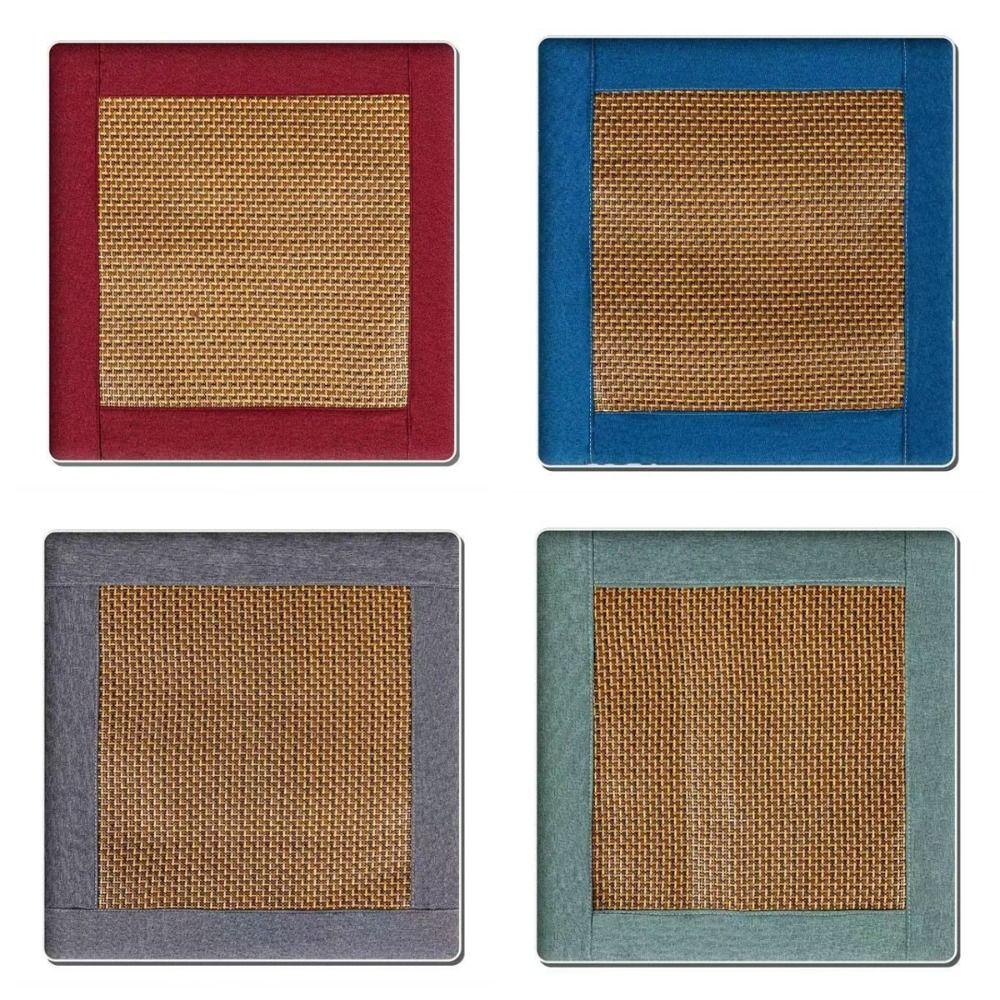 Прохладная ротанговая подушка на сиденье, дышащая подушка для стула, защита стула, подушка для автомобильного сиденья, йога