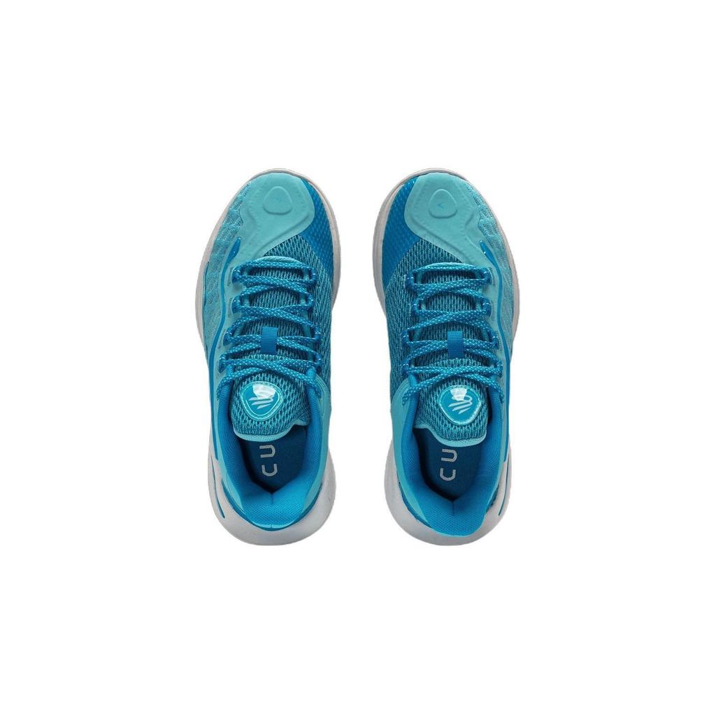 Детские кроссовки Curry Brand Curry Flow 11 GS Mouthguard Blue White 3027830-400