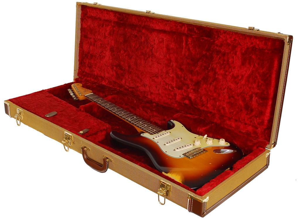 KC Electric Guitar Hard Case EGO-130 (Stratocaster/Telecaster Compatible)