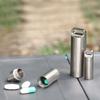 Emergency Drug Container Sealed Tank Medicine Bottle Pill Box Keychain Pill Case First-Aid Canister
