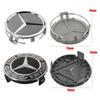 Car Sticker 2026 New For Benz Auto 75mm Wheel Center Hub Cap Badge Decoration Accessories for Mercedes Benz Maybach W204 W205 W2