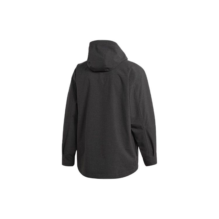 Adidas 3-In-1 Outdoor Sports Hooded Jacket Men Outerwear Black GE9893