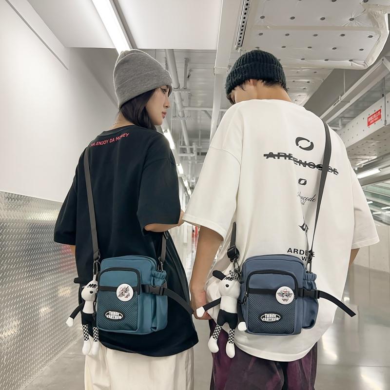 Мужская сумка на плечо, мини-сумка, сумка для мобильного телефона, маленькая квадратная сумка, многослойная сумка