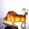 1000ml Animal Decanter Liquor Decanter Bar Supplies Glass Decanter Gift Reusable Clear Boar Shaped Style for Home Bar Party