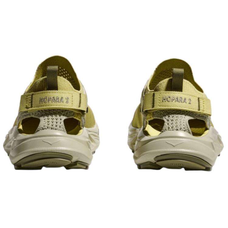 HOKA One One HOPARA 2 Нескользящие, Дышащие, Быстросохнущие Речные Треккинговые Ботинки Женские Зеленые 1147670-CMMW