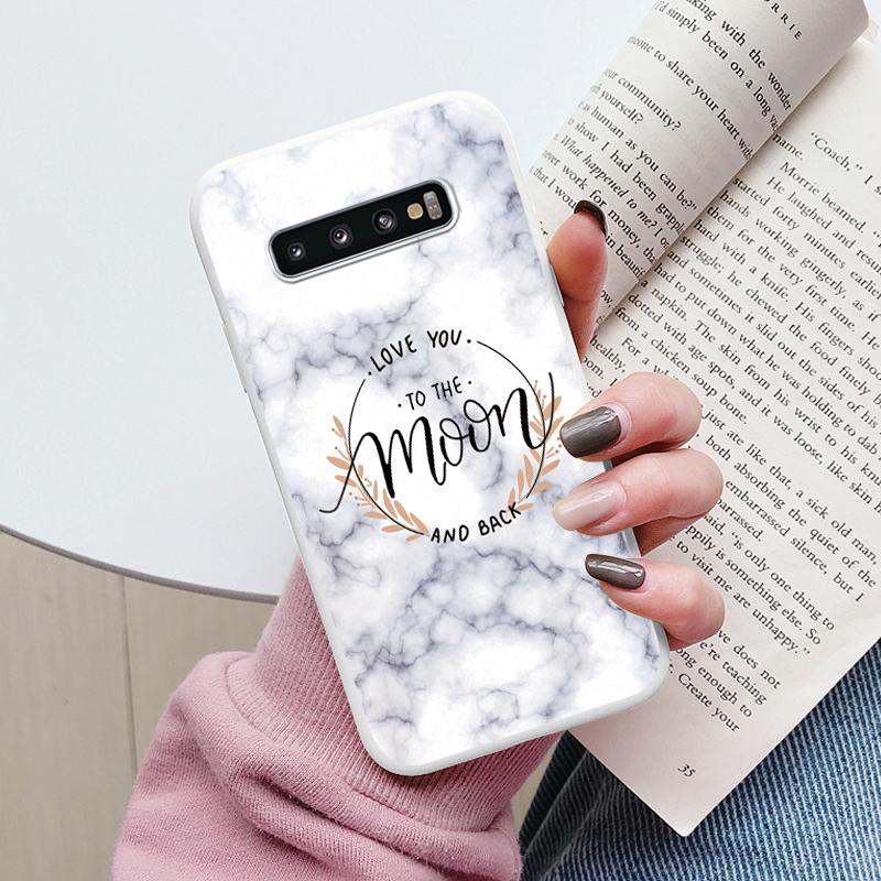 Цветной Роскошный Мраморный Чехол Для Samsung Galaxy S10 S 10 Plus S10E Fundas Мягкий ТПУ Защита Задняя Крышка Для Samsung S10 Ударопрочный