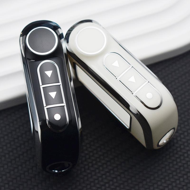 Новый чехол для ключей из ТПУ, чехол-брелок для A93 A63, русская версия, двусторонняя автомобильная сигнализация, ЖК-пульт дистанционного управления