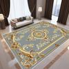 Большие Роскошные Ковры для Декора Спальни, Зоны Дивана и Журнального Столика, Нескользящий Коврик для Пола, Европейское Украшение Гостиной, Мягкий Ковер