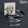 Spiral Wall Mounted Hair Dryer Storage Organizer Rack Holder Hanger Using In Bathroom Salon Stylist Tool Drier Organize