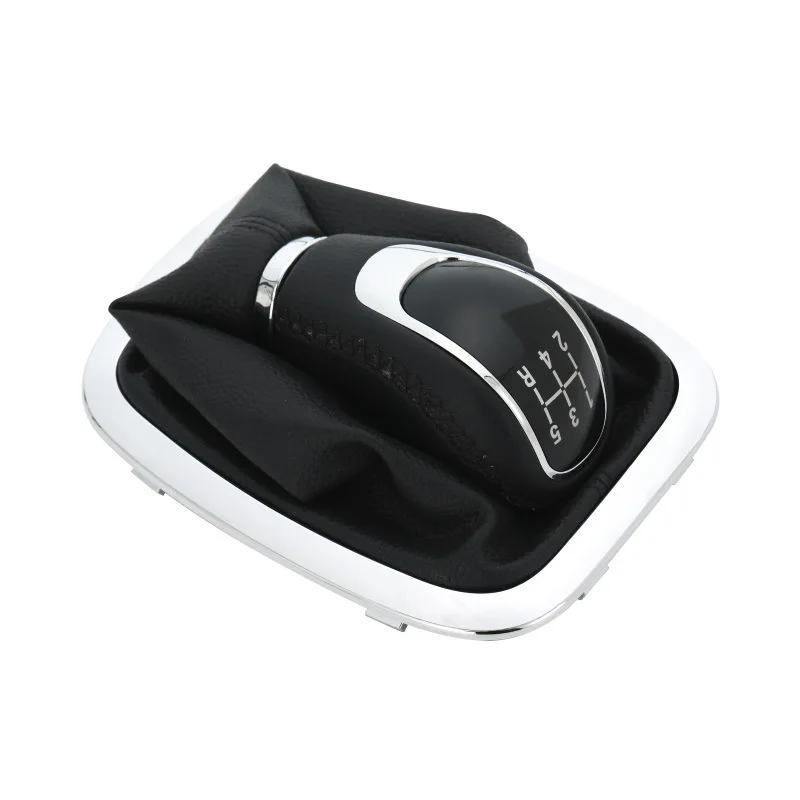 Новая ручка ручного переключения передач для Tiggo 3 FL 2010-2015 с кожаным чехлом, чехол для багажника, ручка рычага переключения передач, аксессуары для рычага