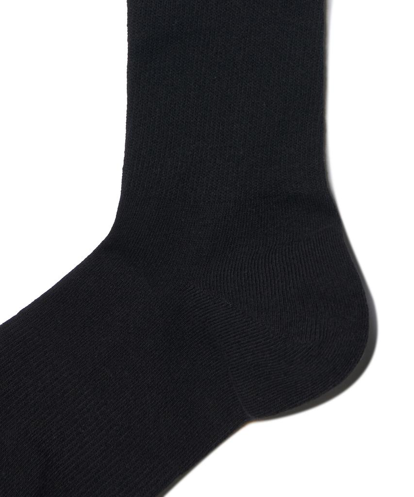 MUSINSA STANDARD Lightweight Angle Crew Socks 7-Pack [Black]