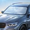 Retractable Car Parasol Thermal Insulation Car Sun Shade Car Umbrella  Sunlight Exposure