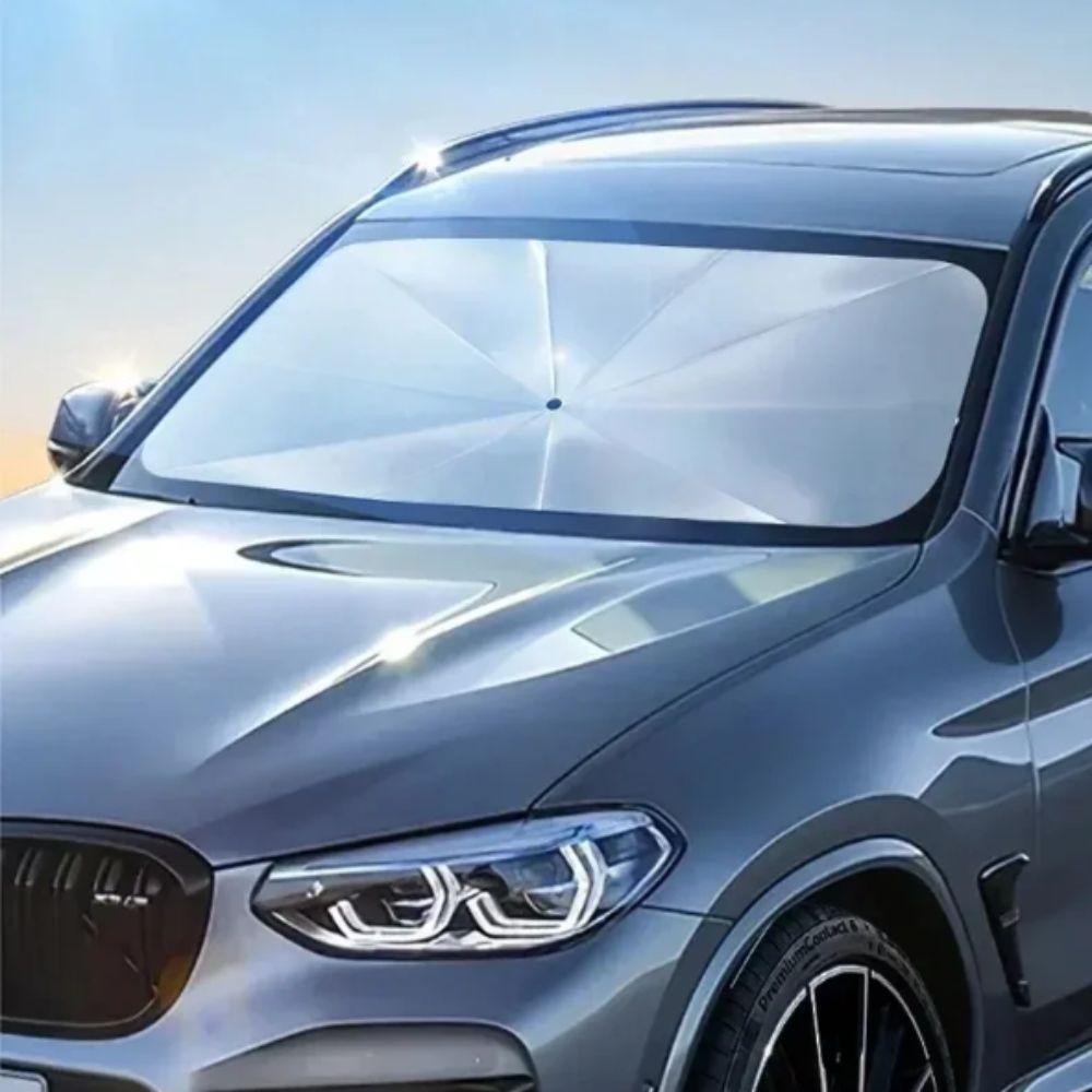 Retractable Car Parasol Thermal Insulation Car Sun Shade Car Umbrella Sunlight Exposure