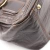 Used Chloe Bay Handbag leather Brown Used Women