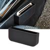 Car Seat Gap Multifunctional Storage Box Driver Side Seat Gap Organizer Phone Holder Box Black Car Interior Accessories