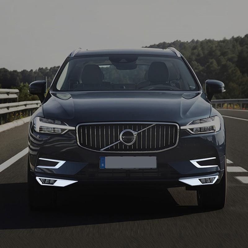 Volvo XC60 Fog & Tail Light Trim Bright Strip Kit