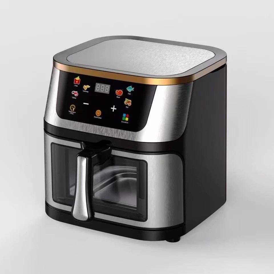 Умная аэрофритюрница из нержавеющей стали, Большая вместимость, Стандарт США