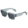 New small square arrow sunglasses, European and American fashion beach sunglasses, unique Miding unisex eyewear
