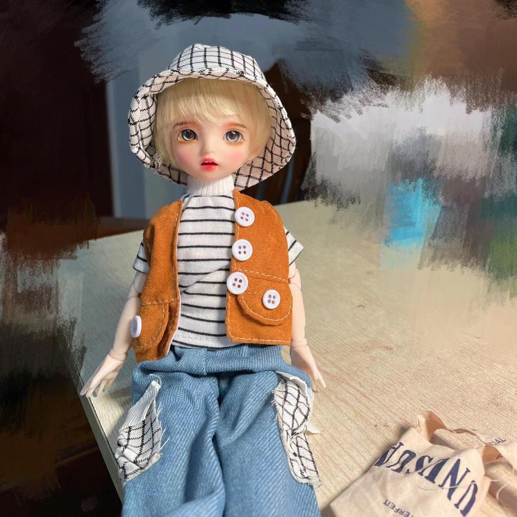 Индивидуальная кукла BJD 1/6 для молодого милого мальчика, 30 см, несколько подвижных суставов, модная одежда для лица, высокое качество для друга, праздничный подарок