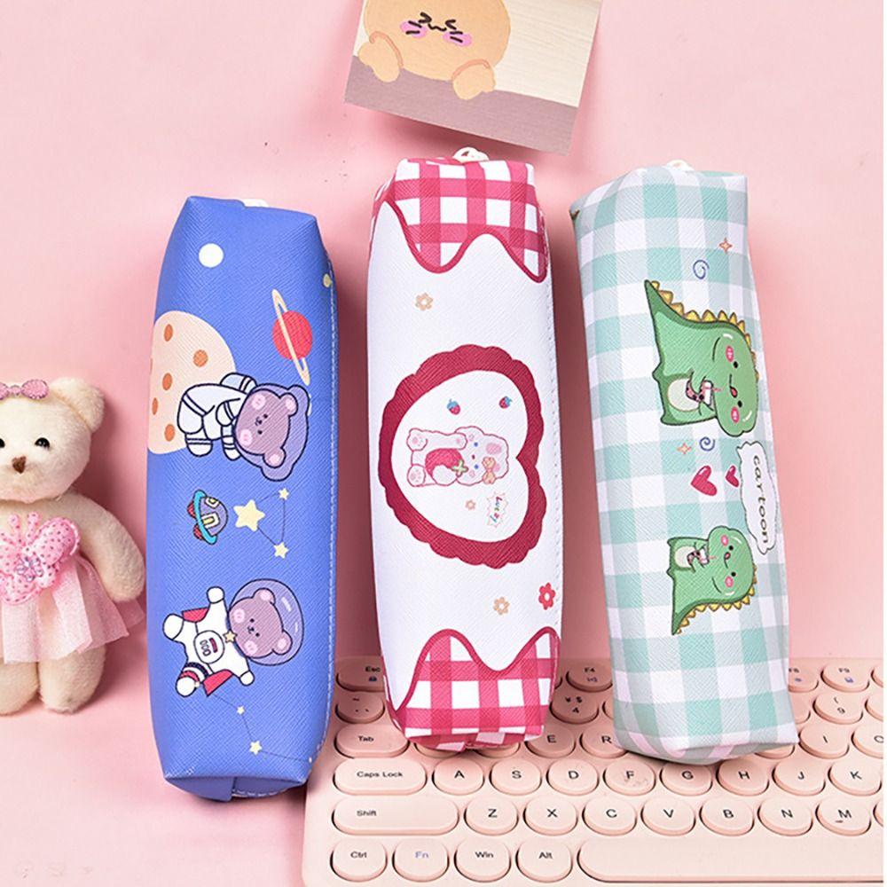 Dirt-proof Pencil Case Waterproof Stationery Bag Multi Functional Pencil Box Gift