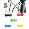 10PCS Bicycle MTB Brake Cable Clips S Shaped Bicycle Brake Lines Hose Hook Clips Holder Guide Hose Buckle Clip For Cycling Tool