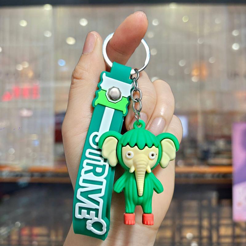 Брелок-кукла Шаньхайцзин Экзотический зверь Смешной Абстрактный Человечек из деревянных палочек Акула Маленькая подвеска