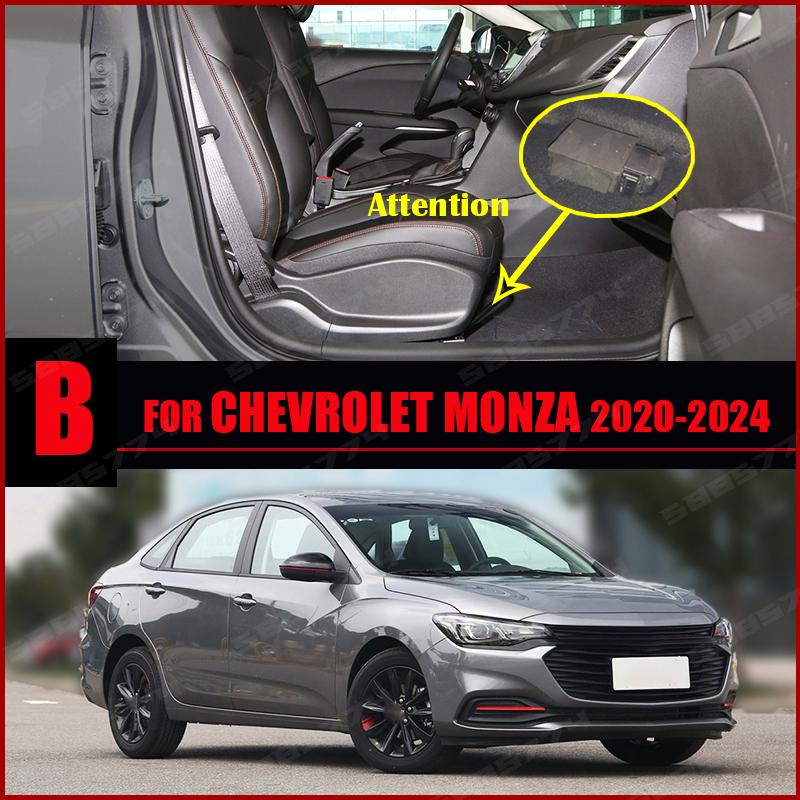 Car Floor Mats For Chevrolet Monza      2024 Custom Foot Pads Automobile Carpet Cover Interior Accessories