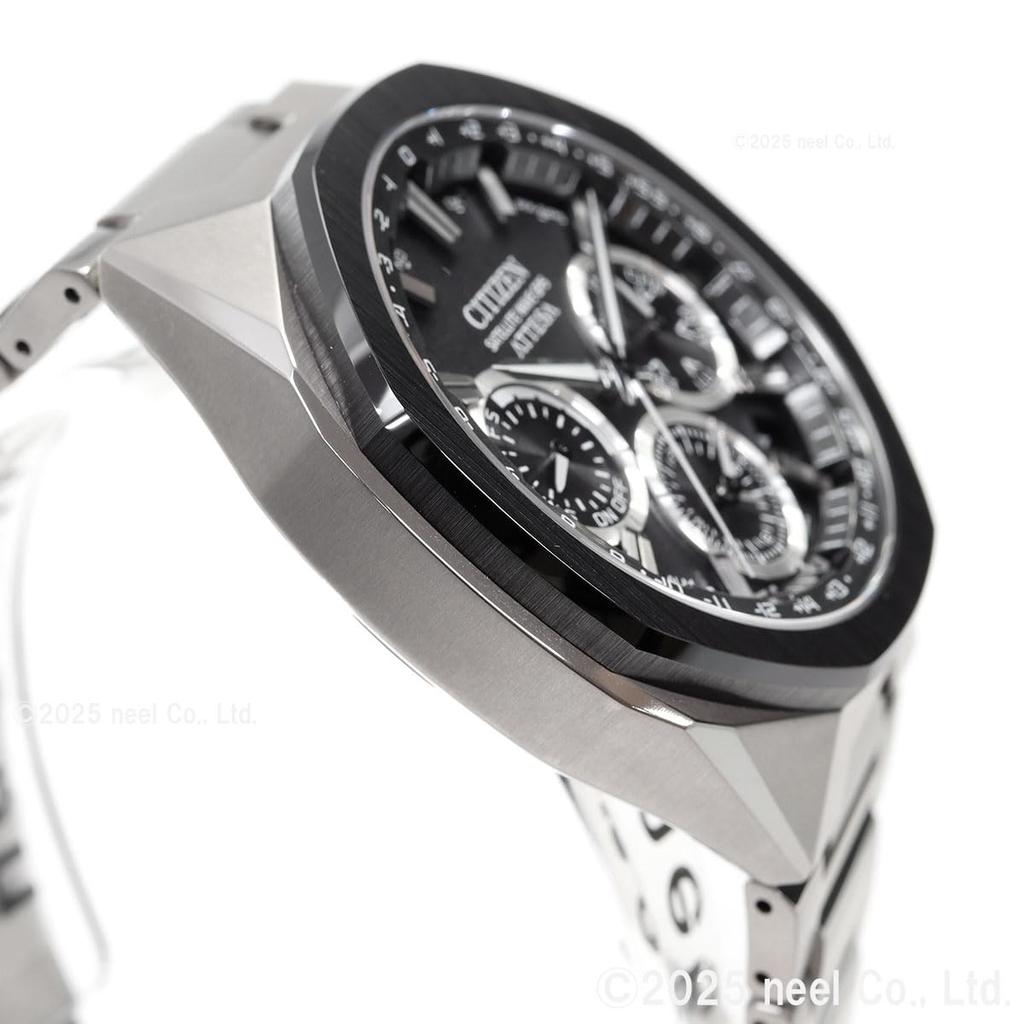 CITIZEN ATTESA Серебряные часы CC4104-53E Мужские