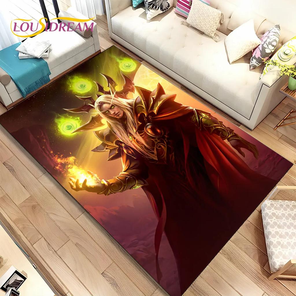 World of Warcraft, WOW, коврик для игрового геймера, коврик для гостиной, спальни, дивана, коврик для украшения, детский нескользящий напольный коврик 3D