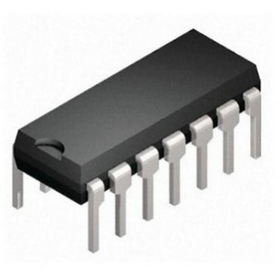 Микросхема AiP74HC04 DIP14, Совместимая с TI SN74HC04N