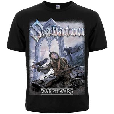 Sabaton Футболка "The War To End All Wars" Черная Унисекс Футболка