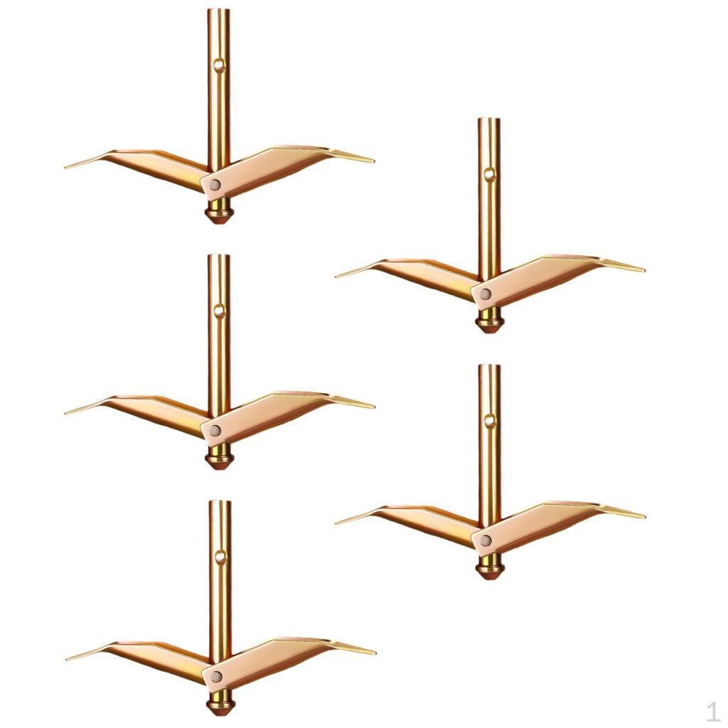 5 грунтовых анкеров для поддержки виноградных шпалер в теплицах и садах