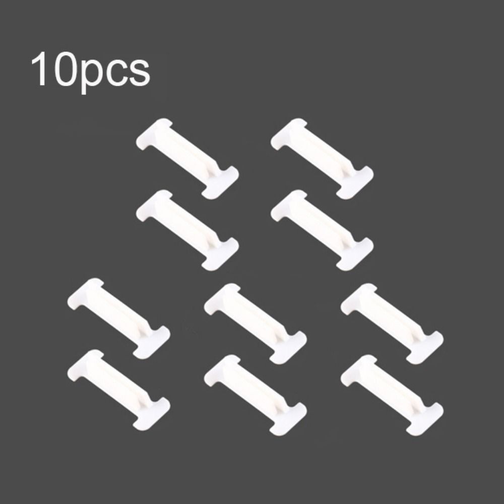 10 шт., пластиковая пряжка-удлинитель для перегородки, белые аксессуары для перегородок ящика, нижнее белье